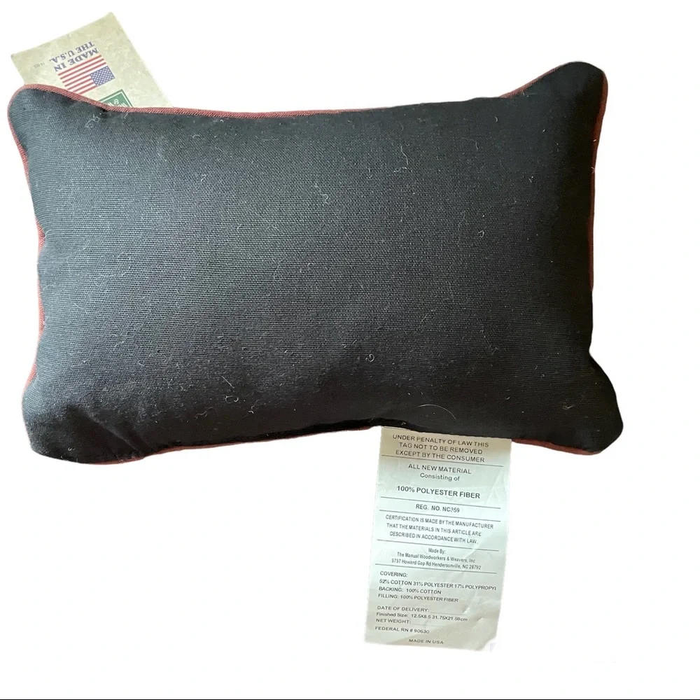 NWT Jacquard Woven Fall Sonata Autumn Pillow